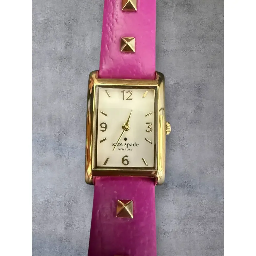 Kate Spade New York Women's Baja Rose Pyramid Watch 1YRU0244